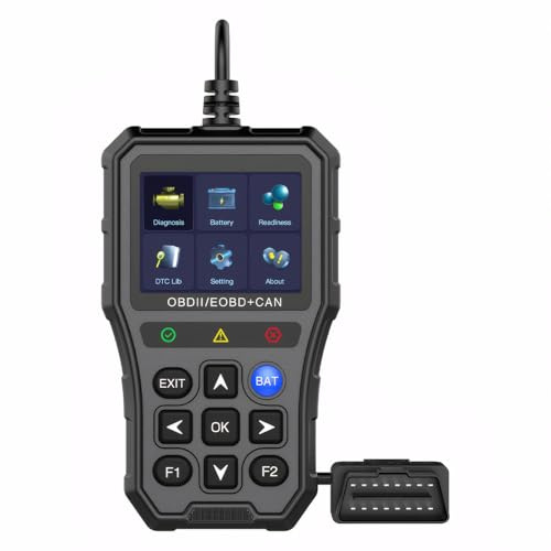 Mengshen Auto OBD2 Scanner Batterie Tester Fahrzeug Code Leser für Check Engine Light Diagnose Scan Tool für Kfz Diagnose Live Daten lesen Clear Fault Code für alle US Cars After 1996
