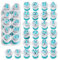36Pcs Fondant Letter Cutters - Number Cookie Cutter & Alphabet Icing Letter Cutters, Biscuit Stamp Embosser Moulds, Baking Tools for Cake Decorations, Baby Shower & Birthday Party