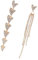 Beaupretty 1 Par Pendientes Asimétricos de Mujer Dángler Rosa Dorado Aretes y Perfectos