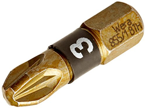 Wera Bi-Torsion Insert Bit Extra Hard Pozidriv Tip Pz 3 X 25mm