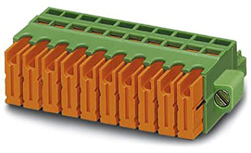 Phoenix Contact QC 0.5/8-STF-3.81 Steckbarer Klemmenblock Steckverbinder 8-Kontakte 3.81mm-Raster Gerade