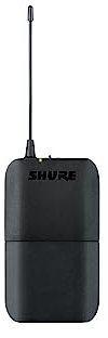 Shure BLX1 - Transmisor inalámbrico Bodypack con Interruptor de Encendido/Apagado, Control de Ganancia Ajustable, conexión TQG, para Uso con Sistemas de micrófono inalámbrico BLX (Receptor se Vende