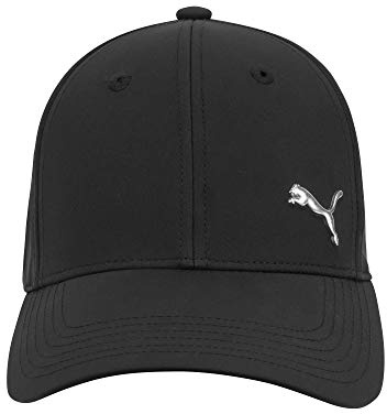 PUMA Unisex-Erwachsene Evercat-Legierungs-Stretch-Fit-K Baseballkappe, Schwarz/Silber, L/XL