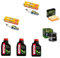 KIT TAGLIANDO CANDELA NGK FILTRO OLIO ARIA HIFLO + OLIO MOTORE MOTUL COMPATIBILE CON Honda XL 700 V Transalp 2008 2011