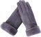 lifwimner Winterhandschuhe Damen Warm Touchscreen Winddicht mit Fleece Gefütterte Winter Handschuhe für Kaltes Wetter (Grau)