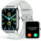 Smart Watch, 1.78 AMOLED 368*448 HD Screen, 69 Sports Modes Fitness Tracker with Heart Rate, Blood Pressure, Blood Oxygen, Sleep, IP68 Waterproof Smartwatch with Bluetooth Call for Android iOS, Grey