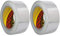3M 1436 Rotolo di Nastro Adesivo in Alluminio, Resistente a Fiamme e Alte Temperature, 50 mm x 50 m, Argento (Confezione da 2)