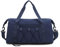ASIAD Sporttasche mit Schuhfach und Nassfach, Reisetasche Wasserdicht Damen Schwimmtasche, Trainingstasche Fitnesstasche Handgepäck Tasche Weekender Gym Duffle Bag,Blau