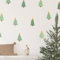 Klebekerlchen® | Wandtattoo für das Kinderzimmer, Wandsticker selbstklebend - Oh Tannenbaum (Set mit 18 Motiven)