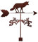 Karpfen-Metall-Windfahne für Hof, Edelstahl-Wetterfahne mit Dachhalterung, Dach-Gartendekorationen, Windrichtungsanzeiger für den Außenbereich, Bauernhof, Garten, Pavillon, Windfahne für Hof (Stil 5)