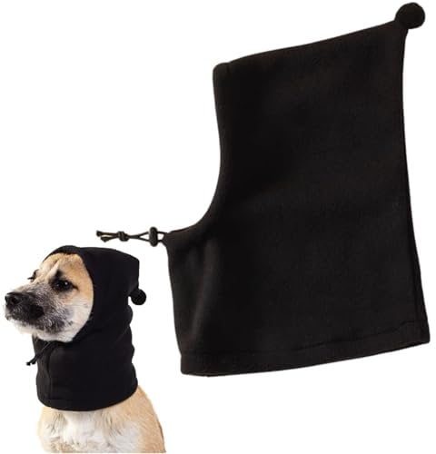 Zoo Snoods Dog Hat, Ear Defenders and Protector, Knitted Snood for Small Dogs, Holiday Outdoor Walking Essential Clothing