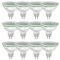 WinDerMo MR16 Halogen Leuchtmittel, Halogen 12V 35W, GU5.3 Halogenlampen Dimmbar 12 Stück, MR16 Halogenstrahler 2700K Warmweiß, 420LM Halogen Reflektor Deckenglühbirnen