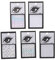 Alasum 5feuilles Autocollants Strass Pour Visage De Bijoux Éphémères Perles Et Rhinestones Autocollants Oreilles Et Gemmes Pour Filles Pour Maquillage De Fête Et Artisanat
