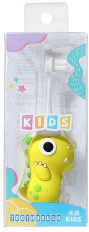 Dinosaurier-Zahnbürste für Kinderzahnbürste in Kindergröße, Trainingszahnbürste für Kleinkinder | Kinderzahnbürste mit ce