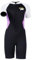 Kinder Neopren Shorty Nassanzüge Shorty 2.5mm Neoprenanzug Mädchen Frontverschluss wärmend haltend für Schwimmen Schnorcheln Surfen Tauchen Schwarz XL Größe