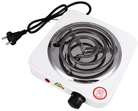 FUNOMOCYA Kochplatte Mit Drahtspule 1000w Elektroofen Für Arbeitsplatte Überhitzungsschutz Kompakt Für Reisen