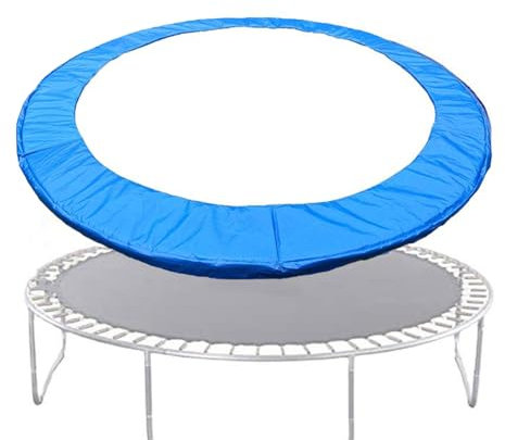 Housse de protection pour trampoline - Diamètre : 240 cm - Protection des bords - Résistant aux UV et à la déchirure