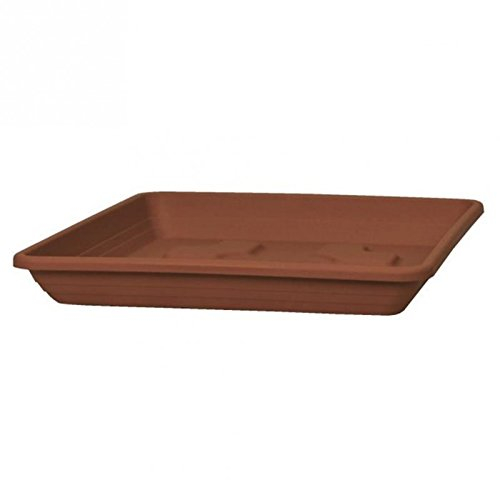 Veca - Plato Quadrato 36x36 cm Terracota (Maceta 38)