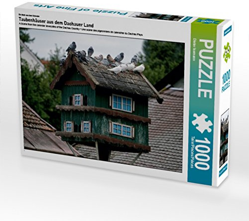 CALVENDO Puzzle EIN Motiv aus dem Kalender Taubenhäuser aus dem Dachauer Land | 1000 Teile Lege-Größe 64 x 48 cm Foto-Puzzle für glückliche Stunden