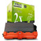 2X MWT Toner für Brother HL 5440 5450 5470 5480 6180 DWT DW D DN DNT ersetzt TN3380