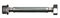 'NPI Sanitary Components. 705060025 – Brauseschlauch Cal. MH 1/2 – 3/4-60 cm 16B 110ñ in. Riese filnox