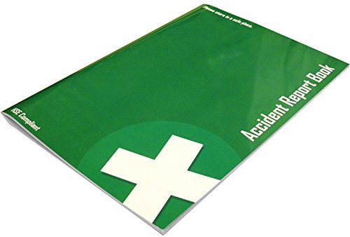 Accident Register Report School Office Medical Record Log Book - HSE Compliant