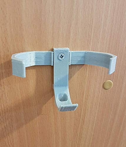 Jabtek 3D Cabin Wall Bracket Compatible With Google Home Mini : GREY (Can be hidden under shelves/cabinets etc)