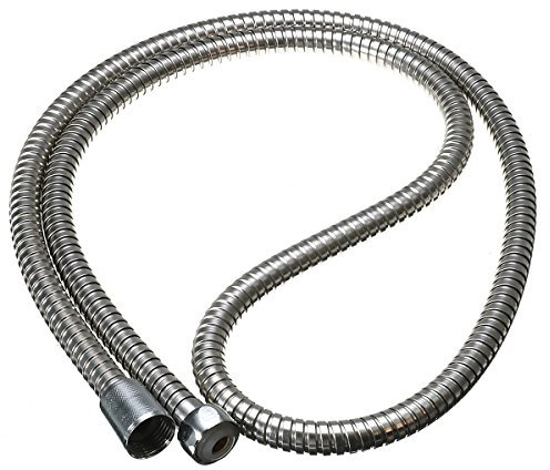 TuToy 1.5 m Edelstahl Flexible Chrom Handbrause Schlauch Badezimmer Wasser Heizung Rohr