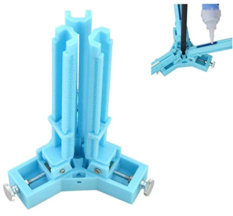 SHARROW Befiederungsgerät Pfeil Fletching Jig Recurve und Compoundbogen Einstellbare Pfeilfedern Werkzeug Kleben DIY Pfeil