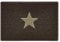 Nicoman STAR Door Mat｜Entrance Barrier Dirt-Trapper Floor Mat｜Patio Garden Conservatory Doormat｜Indoor Outdoor Matt｜Brown with Beige Star,Large 90x60cm/3x2ft