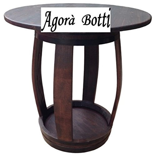 Agorà Botti Fass Tisch mit Fußstütze