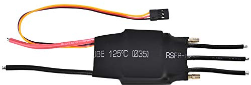Wassergekühlter Regler, wasserdichter, schwanzloser Regler 60A mit Wasserkühlung, Elektronischer Geschwindigkeitsregler mit 5 V / 3A UBEC für RC-Bootsmodelle