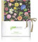 Zeichenmappe Blumiges Schwarz Naturleinen, A3
