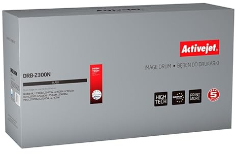 activejet Tambor DRB-2300N (REEMPLAZO para Brother DR-2300 - Supreme - 12.000 PÁGINAS - Negro)