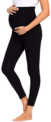 JMITHA Legging Grossesse Maternité, Pantalon de Grossesse Femme Leggings Longs de Grossesse en Coton, été Legging Vêtements Grossesse Sports et Loisirs