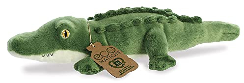 Aurora, 35036, Eco Nation Alligator, 35,6 cm, Plüschtier, grün