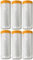6x Goldband (soft) mit Folie | 210cm x 15m | Abdeckfolie mit Abklebeband | klebemeister.eu