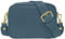 Parubi, Borsa Donna a Tracolla, In Vera Pelle Grana Dollaro, Made in Italy, Modello Ginevra, Borsetta Verde Petrolio Piccola Pochette Clutch Da Donna Ragazza Elegante, Ottanio