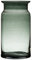 INNA-Glas Blumenvase Glas Hanna Earth, grau-klar, 29,5cm, Ø15cm - Tisch Vase