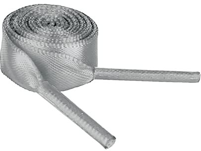 uxcell Ruban plat lacets baskets lacets pour femmes décor bricolage Gris clair 120cm/47.2