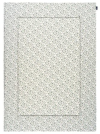 Laufstalleinlage Krabbeldecke Jersey Organic Co - Farbe: White Sand - Größe: 100X135Cm
