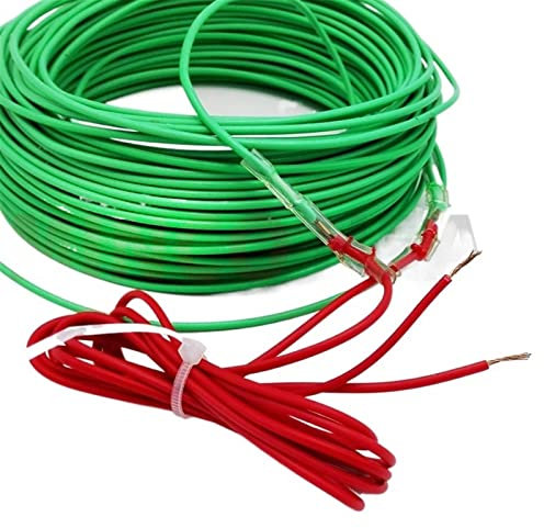 Styire Warming Cable Greenhouse Heating Wire Greenhouse Heater Soil Heating Cable for Plants Vegetables Heating Durable (Size : 120 meters)