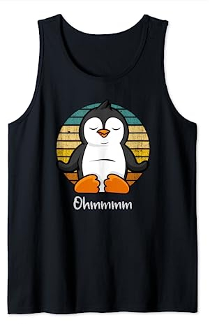 Meditation Pinguin - Yoga Pinguin Tank Top