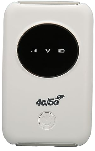 4G Portable WiFi Router High Speed Mobile Hotspot with Encryption Up to 10 Devices for Laptop Smartphone Tablet Travel