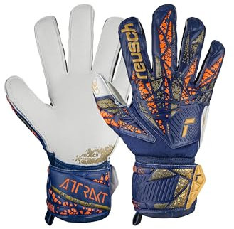 Reusch Attrakt Grip Torwarthandschuhe für Erwachsene mit Expanse Cut und herausragendem Grip