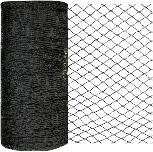 Junkogo Vogelnetz, 4,5 x 6,8 m, 1,27 cm Netz, robustes Gartennetz, Schädlingsbarriere für Pflanzen, Obstbäume, Gemüse, extra starkes gewebtes Netz, Tierzäune gegen Vögel, Hirsche, Geflügel