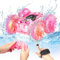 AmazeFun Amphibienfahrzeug Ferngesteuertes Auto ab 4 5 6 7 8 9 10 Jahre Mädchen Spiele RC Auto Indoor & Outdoor Pool Strand Spielzeug mit LED Blinken Ferngesteuertes Auto Mädchen Geschenke (Rosa)