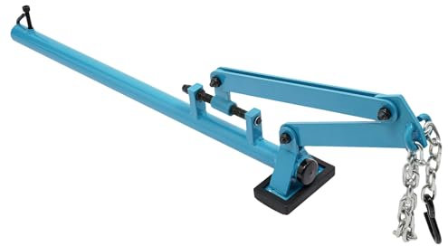 Ecoggeder Querlenker-Hebelwerkzeug mit Verstellbare Kette 0-22,83 Zoll Maximale Zugkraft 500kg Universal Achshebel für Austausch von Radlagern und Reparatur