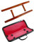 TEKKA BUDO Set Tonfa Roteiche mit Waffentasche - 51 cm (Paar) Runde Form - Kobudo Kampfsport Training