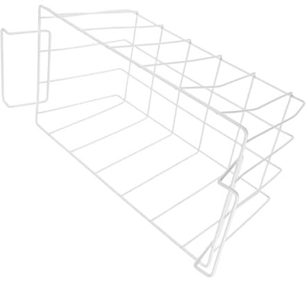 COLLBATH Multifunktionaler Gefrierkorb Für Tiefkühltruhe Stabiles Stahlhängeregal Stapelbarer Gefrierschrank-aufbewahrungskorb Installieren Großer Stauraum Für Gefriertruhe Und Kühlschrank